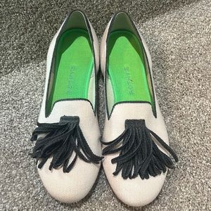 Rothy’s The Loafer in Platinum White